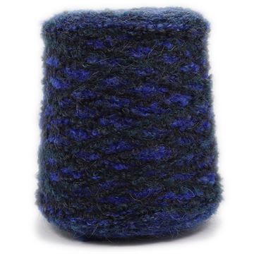 Brushed Mohair Blue Melange 1
